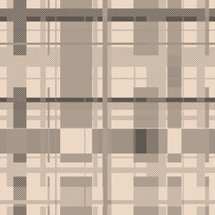 Vector - highland template seamless pattern.