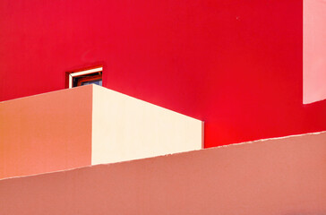 Fassade - Farbkontraste