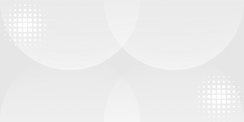Abstract grey background with dynamic circle lines. vector illustration