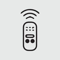 Remote Control Icons in illustrator, remote for electric control.