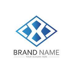 Unique Logo Design Featuring Letter X for Tech and Business Solutions