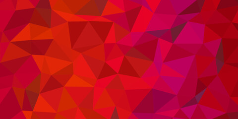Low poly pattern featuring an array of geometric shapes, primarily triangles, forming an abstract background