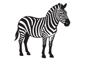 black zebra logo vector silhouette, zebra logo icon silhouette, zebra silhouette vector illustration, zebra silhouette vector logo on white background