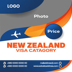 New-Zealand-visa-category-travel-flyer-template
