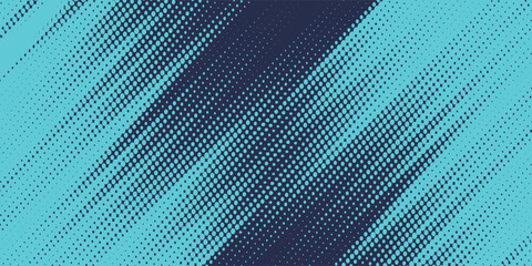 Obraz premium Abstract blue banner design vector, dynamic sporty horizontal background template for media promotion or web banner