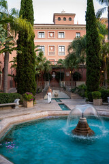 fountain in the park