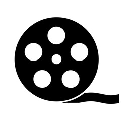 film roll icon vector with trendy design