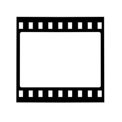 film strip icon vector with trendy design