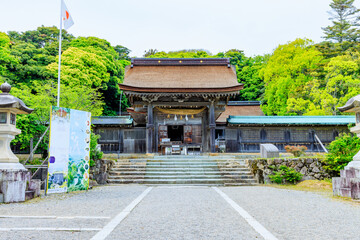 初夏の能登國一宮 氣多大社　石川県羽咋市　Early summer at Keta Shrine,...