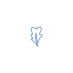 Oak Dental Vector