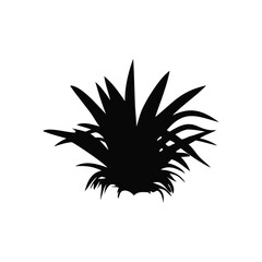 Tree and Plant Silhouette Set – Black Botanical Vector Clipart Collection

