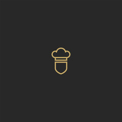 Shield Chef Vector