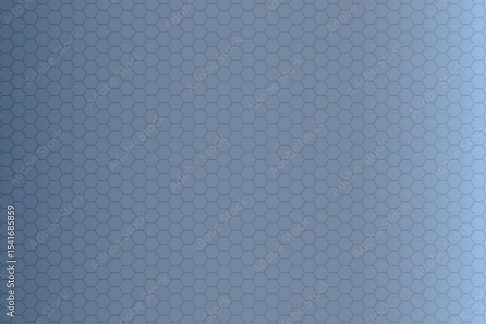 Poster abstract hexagon pattern background subtle gradient blue