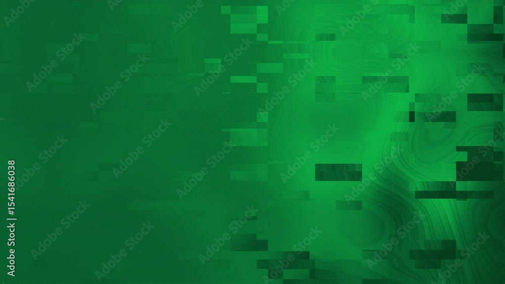 Aufkleber dark green gradient background with subtle texture and digital glitch effects. the overall mood is m