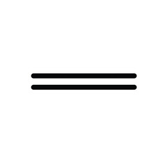 Black Double Line Silhouette Vector Marker Icon illustration