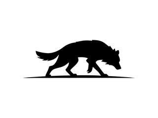 Wolf Silhouette Logo