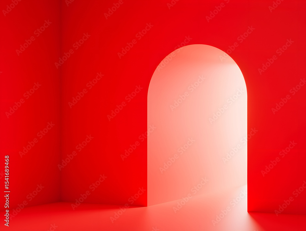 Poster abstract dynamic modern vibrant red gradient texture background