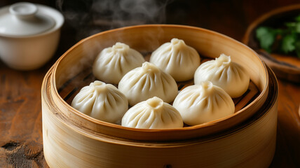 chinese steamed dumplings