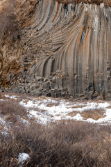 Studlagil Basalt Canyon in Iceland