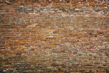 loft background of red stone blocks, rustic brick wall