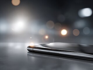 Minimalist Smartphone Advertisement Layout