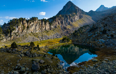lake in the mountains