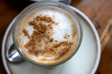 barraquito, topical coffee from the canary islands