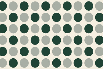 Abstract green and gray polka dot pattern background