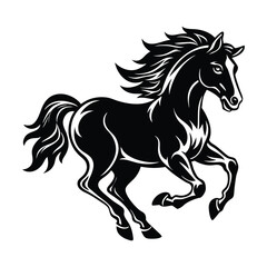 Lion head vector illustration in black and white with tribal style suitable for vinyl or tattoo design