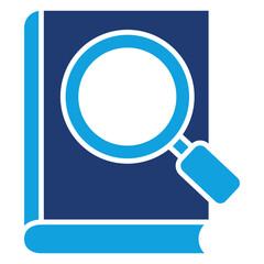 Regulation Flat Blue Icon