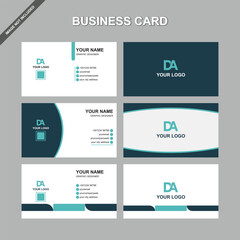 Business card template design