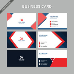 Business card template design