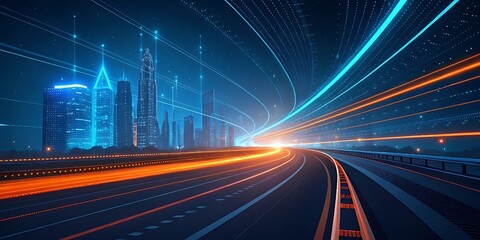 Obraz premium HD wallpaper: digital, digital art, artwork, fantasy art, futuristic, futuristic city | Wallpaper Flare