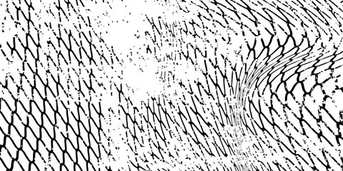 Mesh texture for fishing nets. Grunge pattern for sportswear or soccer goal, volleyball net, basketball hoop, hockey, athletics. Grunge background modern