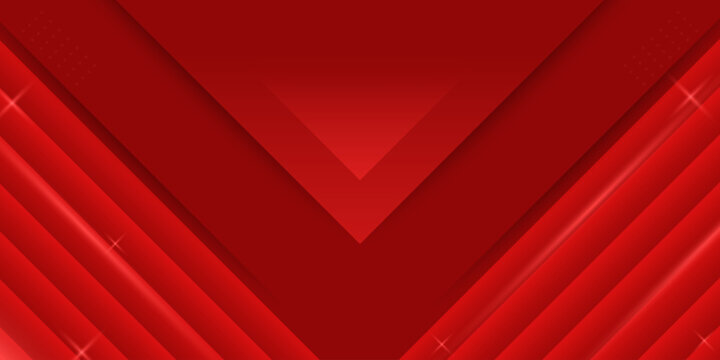 Red simple design backround. Minialist design background red with lane dark red. eps 10