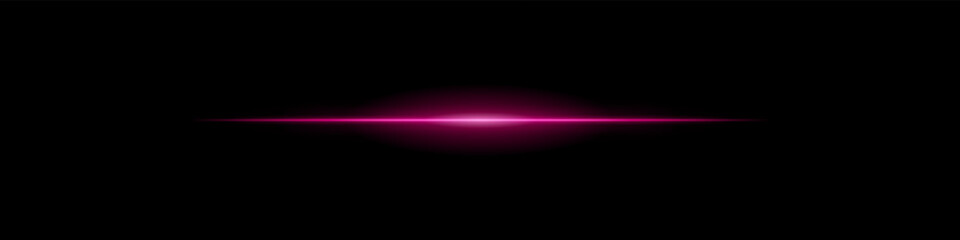 Elegant soft purple horizontal beam glowing on a dark background. A subtle flare evoking sunrise energy, cinematic transitions, or the first blink of futuristic awakening.