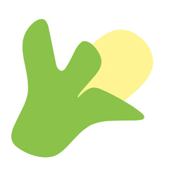 fresh fruit and vegetable illustration icon