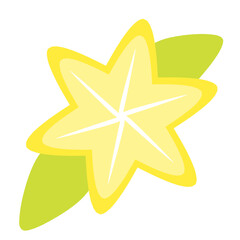 fresh fruit and vegetable illustration icon