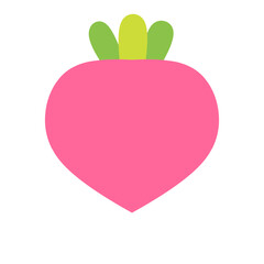 fresh fruit and vegetable illustration icon