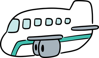 Illustration of airplane

