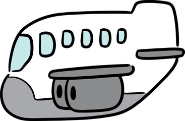 Illustration of airplane

