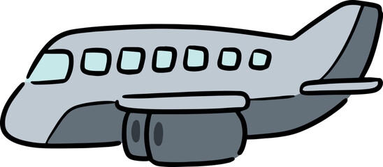 Illustration of airplane
