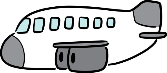 Illustration of airplane
