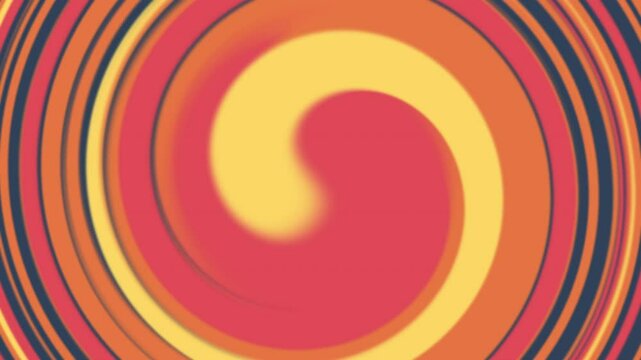 Vortice di colori caldi astratto