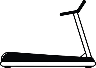 vector illustration of a black silhouette of a white board