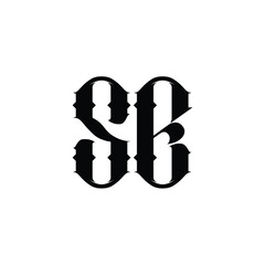 SE monogram logo design letter text name symbol monochrome logotype alphabet character simple logo