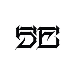 SE monogram logo design letter text name symbol monochrome logotype alphabet character simple logo