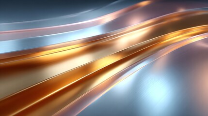 Close-up silver and gold metal lines with subtle gradients, perfect elegant background for luxury design, packaging, or digital marketing visuals.