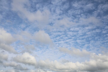blue sky with clouds