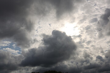 Fototapeta premium dramatic darkclouds in the sky